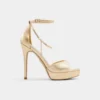 Afumeth Strappy heeled sandal, Stiletto platform