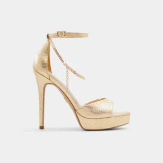 Afumeth Strappy heeled sandal, Stiletto platform