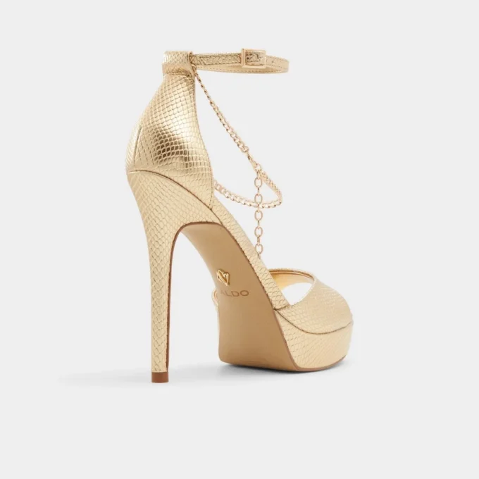 Afumeth Strappy heeled sandal, Stiletto platform