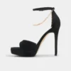 Afumeth Strappy heeled sandal, Stiletto platform