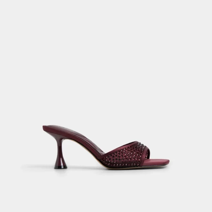 Agatha Heeled mule
