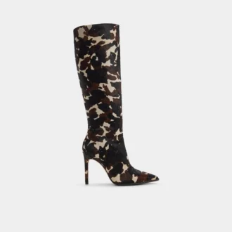 Alabrenda Knee-high stiletto boot