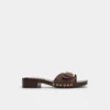 Alloria Block heeled sandal