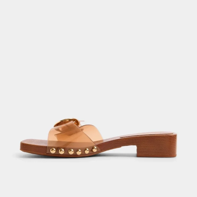 Alloria Block heeled sandal