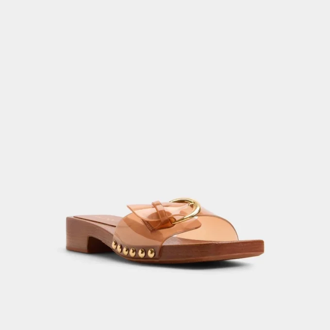 Alloria Block heeled sandal