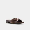 Alloria Block heeled sandal