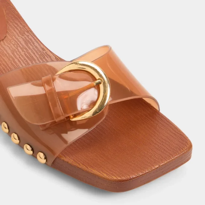 Alloria Block heeled sandal