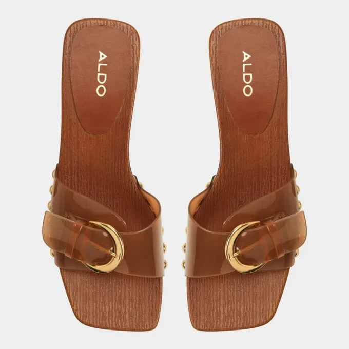 Alloria Block heeled sandal
