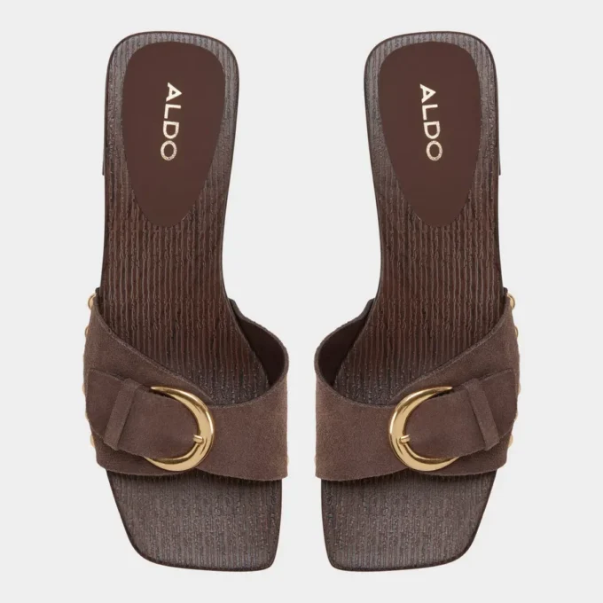 Alloria Block heeled sandal