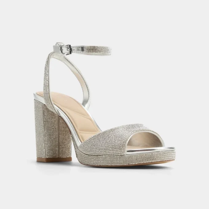 Alluring Strappy heeled sandal, Platform Alluring Strappy heeled sandal, Platform