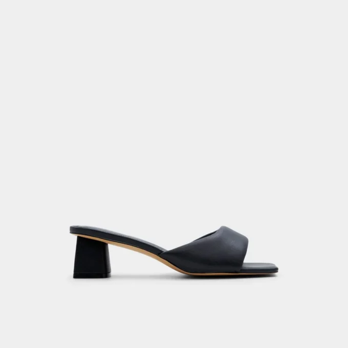 Aneka Heeled mule, Block heel Aneka Heeled mule, Block heel