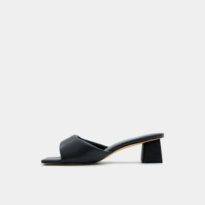 Aneka Heeled mule, Block heel Aneka Heeled mule, Block heel
