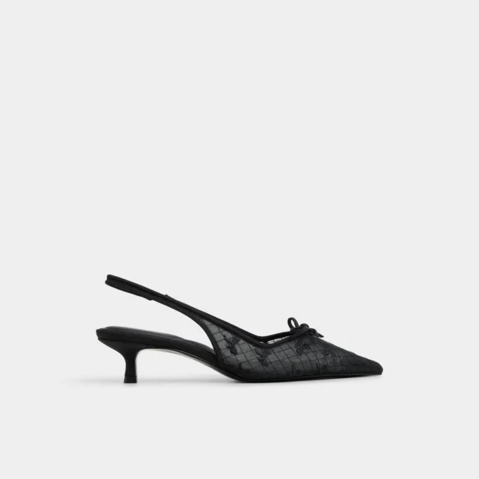 Azaro Slingback heel, Kitten heel