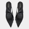 Azaro Slingback heel, Kitten heel