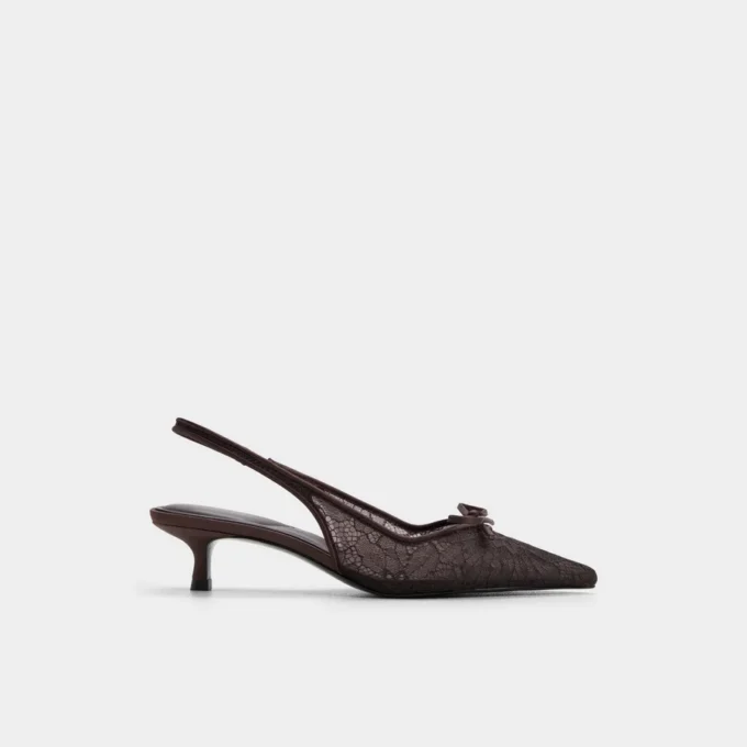 Azaro Slingback kitten heel