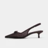 Azaro Slingback kitten heel