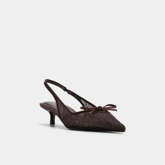 Azaro Slingback kitten heel