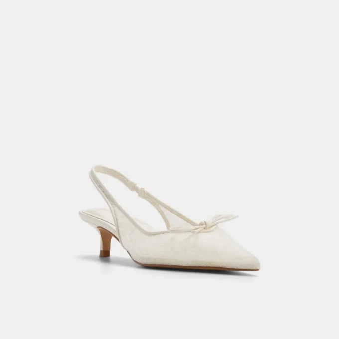 Azaro Slingback kitten heel
