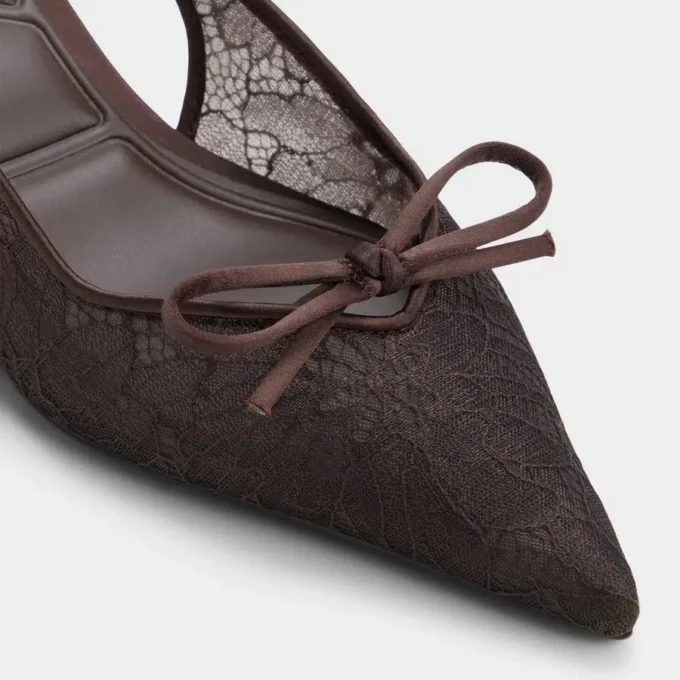 Azaro Slingback kitten heel