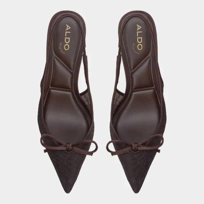 Azaro Slingback kitten heel