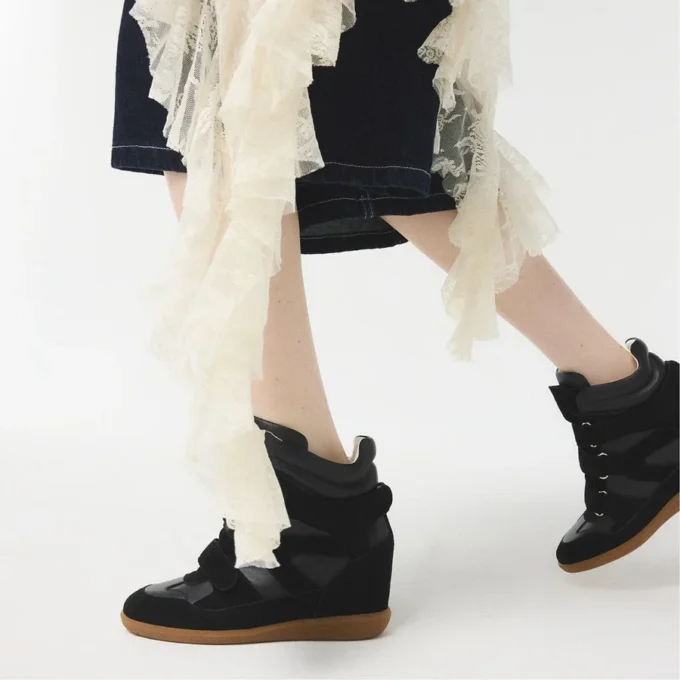 Bellissamo Wedge sneaker, Wedge heel