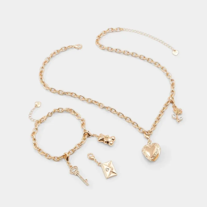 Bemyvalentine Necklace & bracelet set