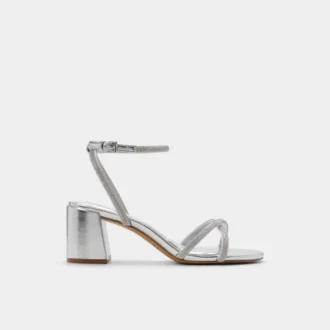Boucliette Strappy heeled sandal, Block heel