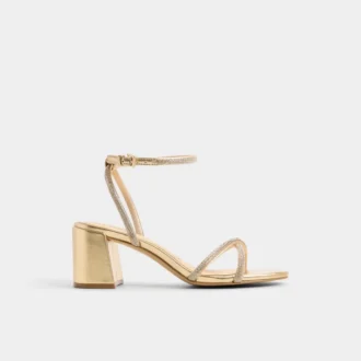 Boucliette Strappy heeled sandal, Block heel