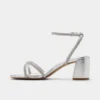 Boucliette Strappy heeled sandal, Block heel Boucliette Strappy heeled sandal, Block heel
