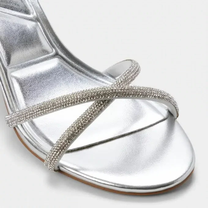 Boucliette Strappy heeled sandal, Block heel Boucliette Strappy heeled sandal, Block heel