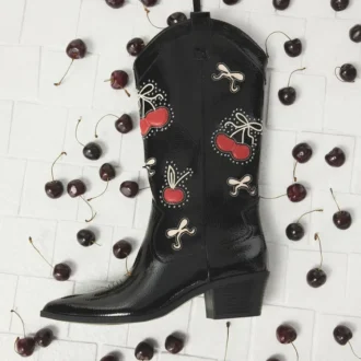 Cherrily Western knee-high boot