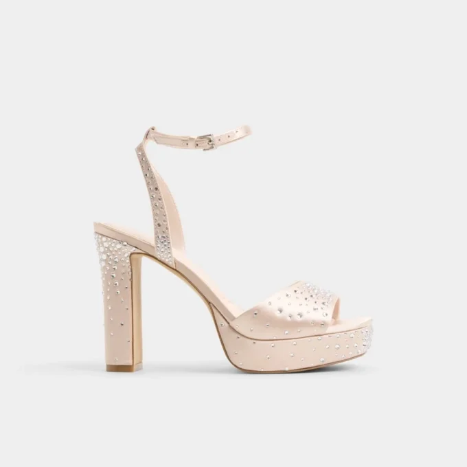 Chicgleam Strappy heeled sandal, Platform Chicgleam Strappy heeled sandal, Platform