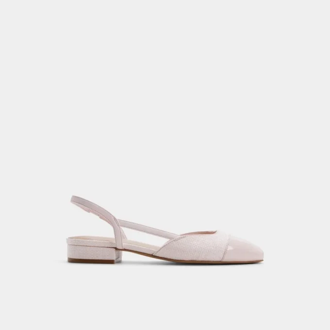Clementinne Slingback ballerina, Block heel