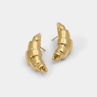 Croissants Button earrings Croissants Button earrings