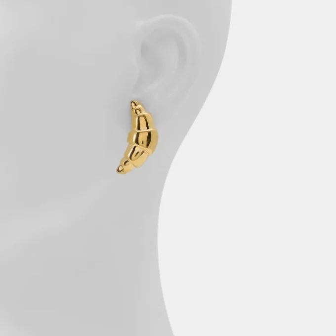 Croissants Button earrings Croissants Button earrings
