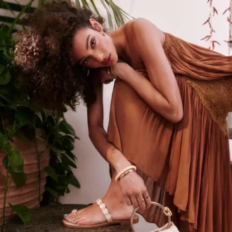 Crystiana Slide sandal