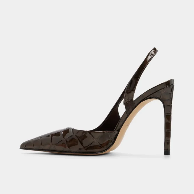 Dorsaysling Slingback heel, Stiletto heel