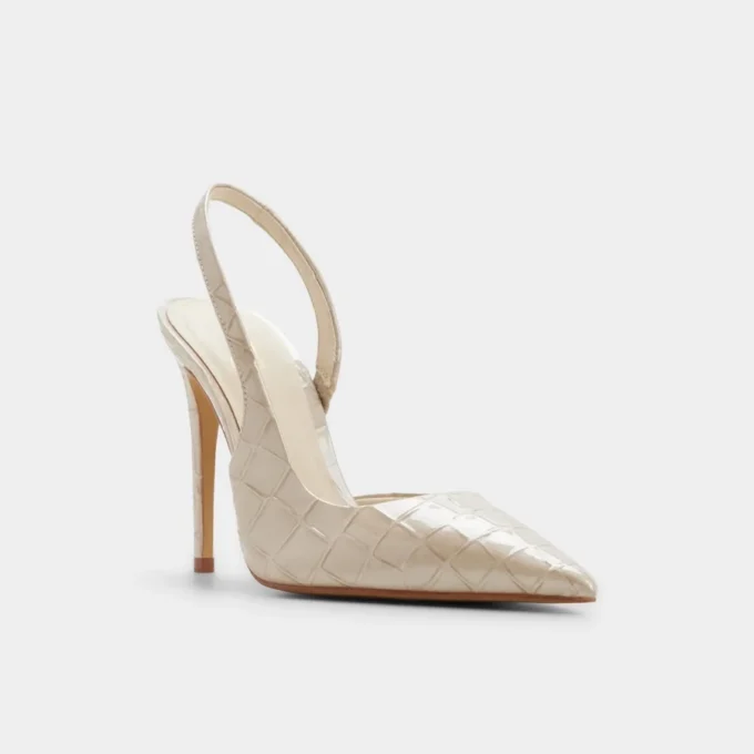 Dorsaysling Slingback heel, Stiletto heel