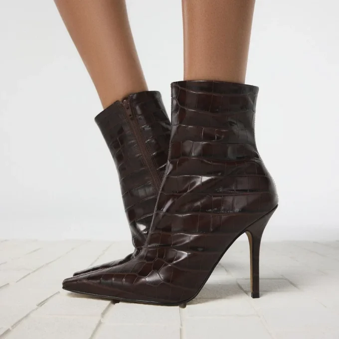 Eoweaveth Ankle boot, Stiletto heel