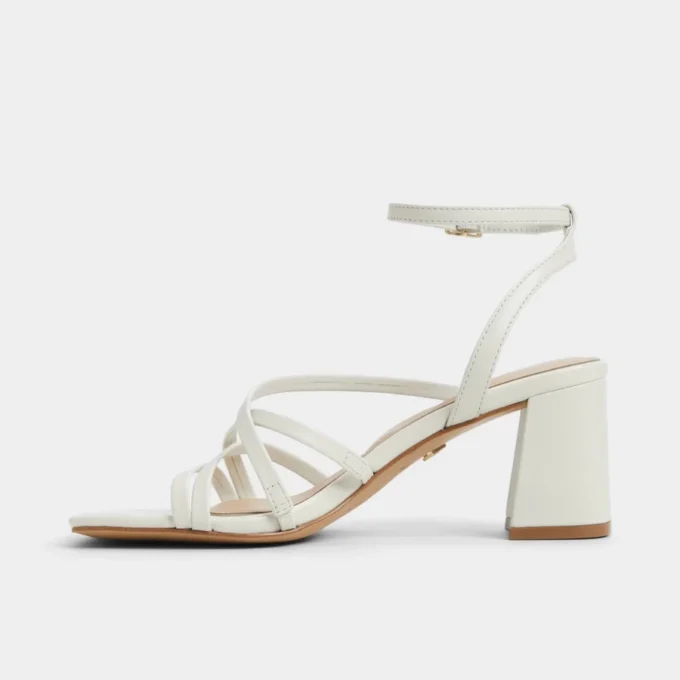 Esther Strappy heeled sandal, Block heel Esther Strappy heeled sandal, Block heel