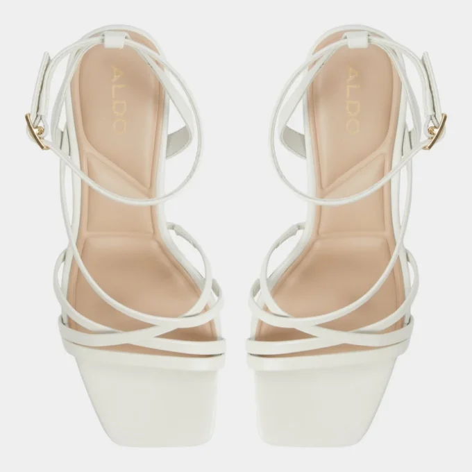 Esther Strappy heeled sandal, Block heel Esther Strappy heeled sandal, Block heel