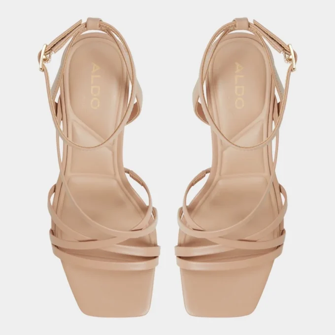 Esther Strappy heeled sandal, Block heel Esther Strappy heeled sandal, Block heel