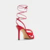 Flaming Strappy heeled sandal, Stiletto heel