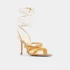 Flaming Strappy heeled sandal, Stiletto heel