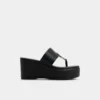 Friegan Slide sandal, Wedge heel Friegan Slide sandal, Wedge heel