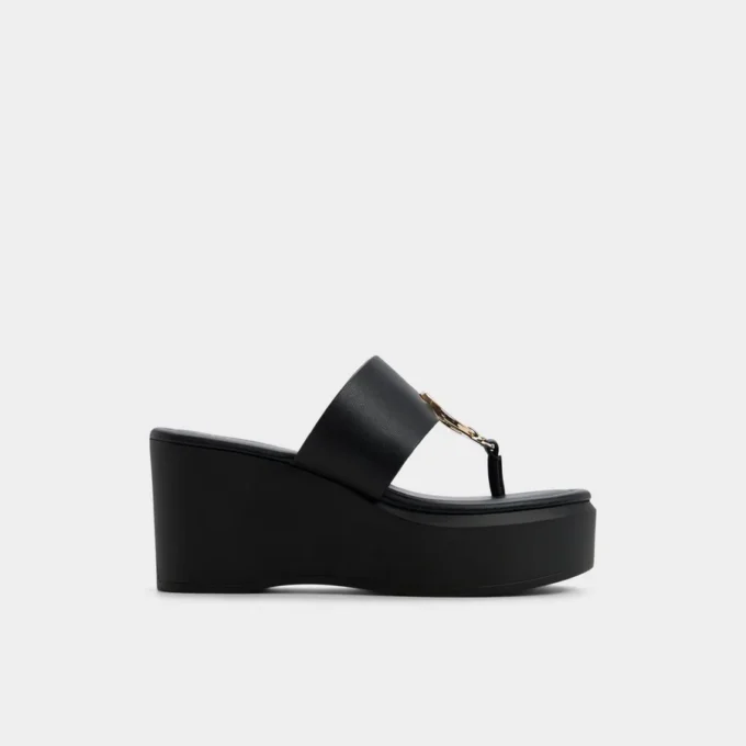 Friegan Slide sandal, Wedge heel Friegan Slide sandal, Wedge heel