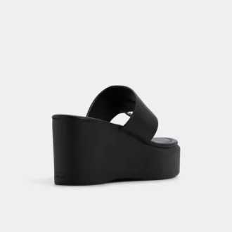 Friegan Slide sandal, Wedge heel