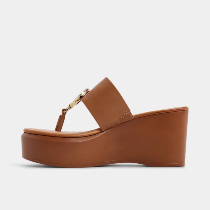 Friegan Slide sandal, Wedge heel Friegan Slide sandal, Wedge heel