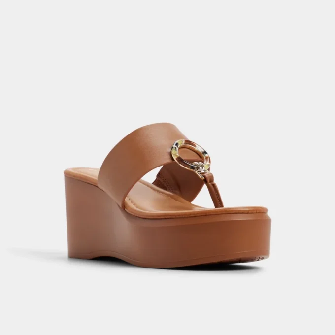 Friegan Slide sandal, Wedge heel Friegan Slide sandal, Wedge heel