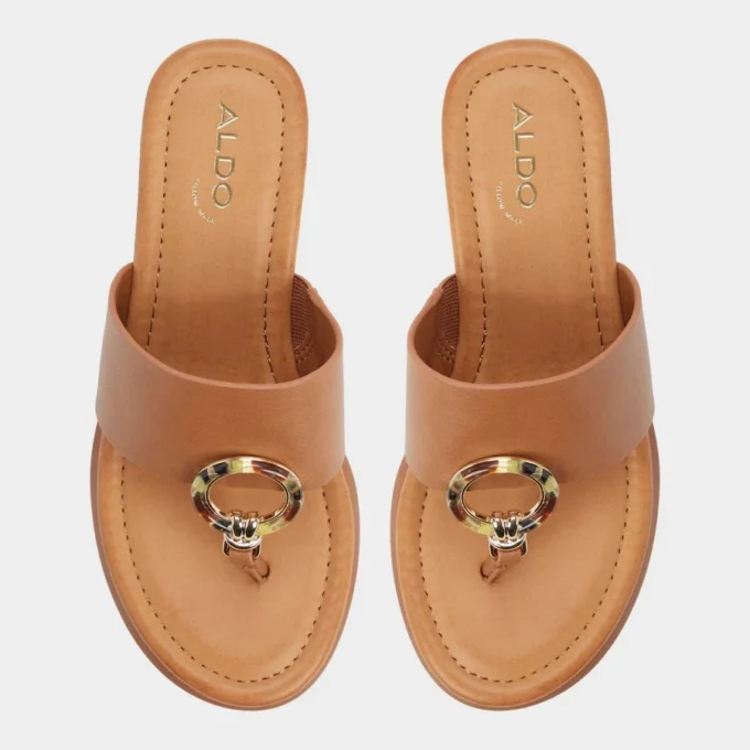 Friegan Slide sandal, Wedge heel Friegan Slide sandal, Wedge heel